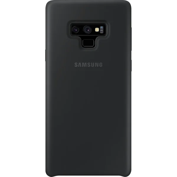 Livraison gratuite Samsung Silicone Case Galaxy Note9 – Noir 1