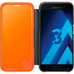 Samsung Neon Flip Cover Galaxy A3 2017 – Noir prix pas cher 8