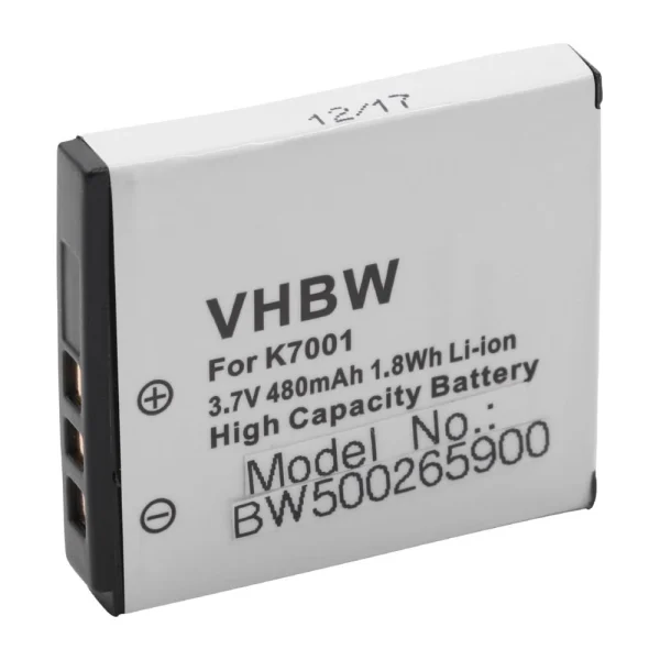 VHBW AKKU Compatible Avec AGFA, JENOPTIK Remplace Klic 7001 Etc. magasin 1