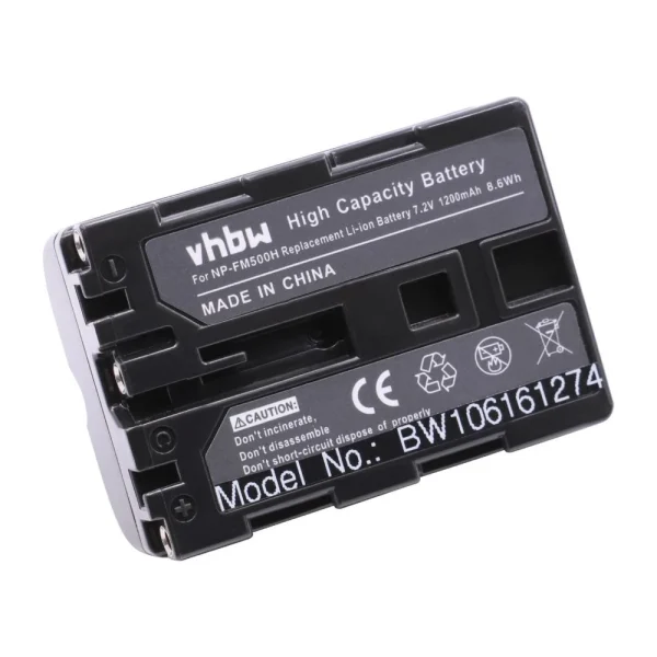 Vhbw Batterie Li-Ion 1200mAh (7.2V) Pour Appareil Photo Sony VG-C77AM … Top ventes 1