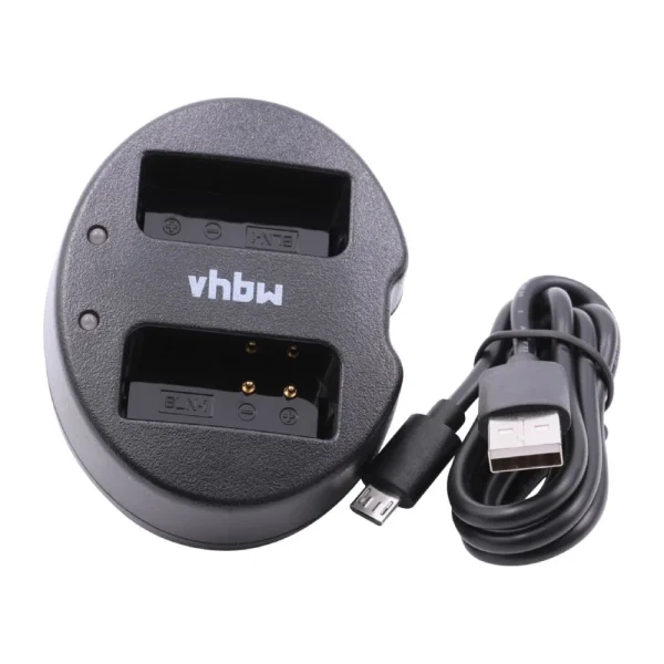 Vhbw Micro USB Dual Chargeur Chargeur Pour Batteries Der Caméra Olymp… boutique paris 1