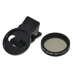 qualité supérieure Marque Generique 37mm Pince ND 2-400 Kit De Filtre D’objectif De Caméra De Téléphone… 9