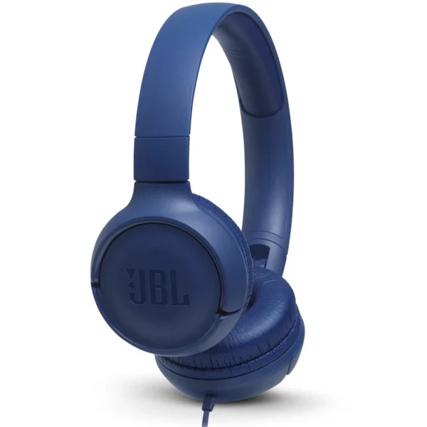 pas cher marque Casque Supra-auriculaire Filaire Avec Micro – JBLT500BLU – Bleu 1