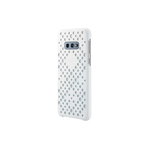 Samsung Coques Perforées Galaxy S10e – Blanc & Jaune grossiste en ligne 5