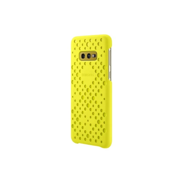 Samsung Coques Perforées Galaxy S10e – Blanc & Jaune grossiste en ligne 6