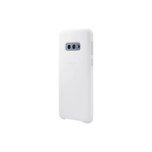 Samsung Coque Cuir Galaxy S10e – Blanc Paiement sécurisé 3