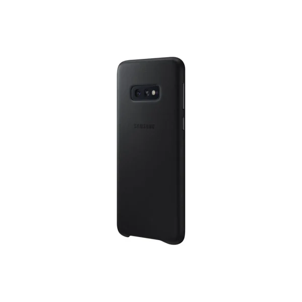 pas cher Samsung Coque Cuir Galaxy S10e – Noir 3