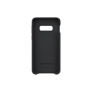 pas cher Samsung Coque Cuir Galaxy S10e – Noir 10