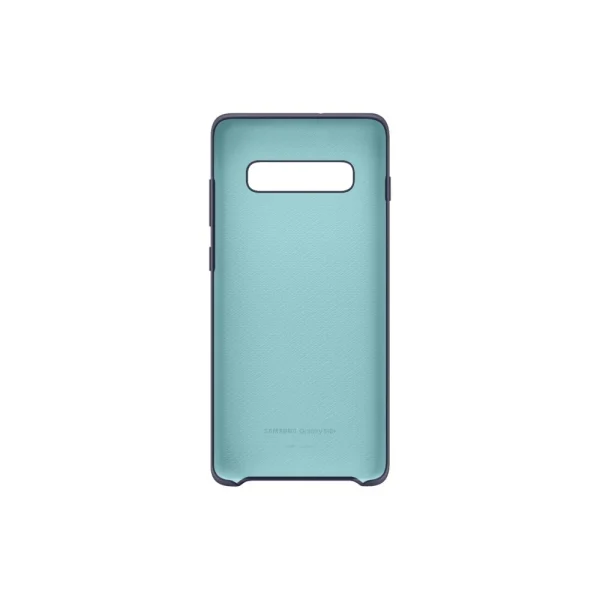 solde en ligne Samsung Coque Silicone Galaxy S10 Plus – Bleu 1