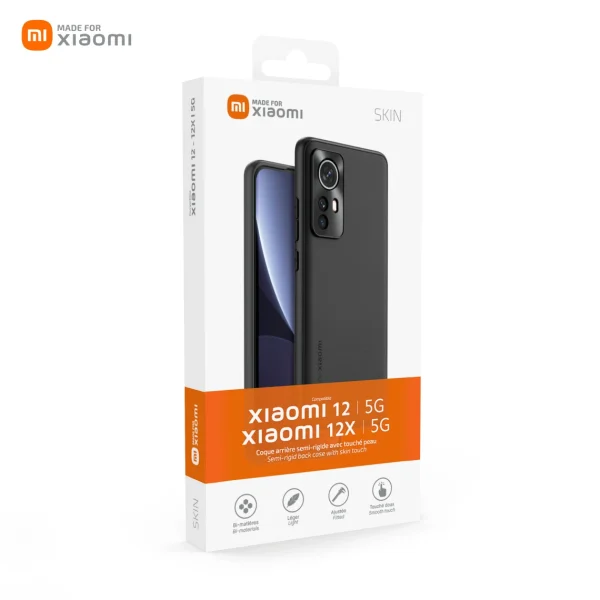 grossiste Coque Arrière Semi-rigide Pour Xiaomi – Noir 1