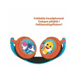 LEXIBOOK BABY SHARK Casque Stéréo Filaire Pliable Pour Enfants Avec Limitatio… site officiel 7