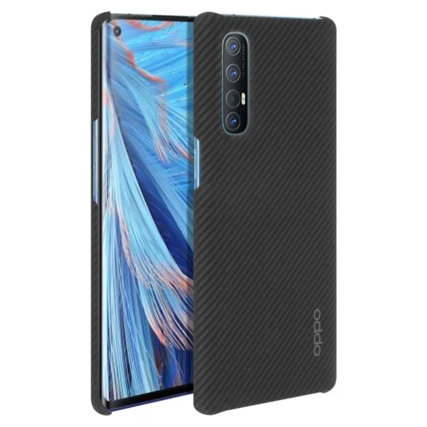 Coque Oppo Find X2 Neo Original Effet Carbone Rigide Antichoc Noir REMISE allant 3