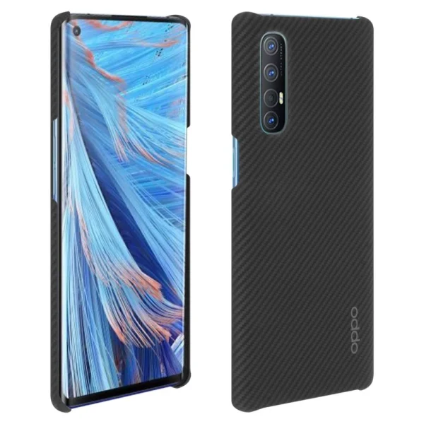 Coque Oppo Find X2 Neo Original Effet Carbone Rigide Antichoc Noir REMISE allant 1