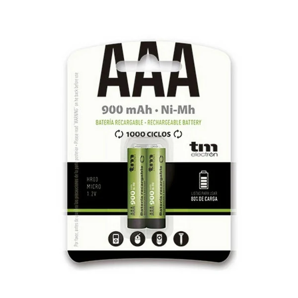 Batterie TM Electron Ni-Mh R03 900 MAh marque pas cher en ligne 1