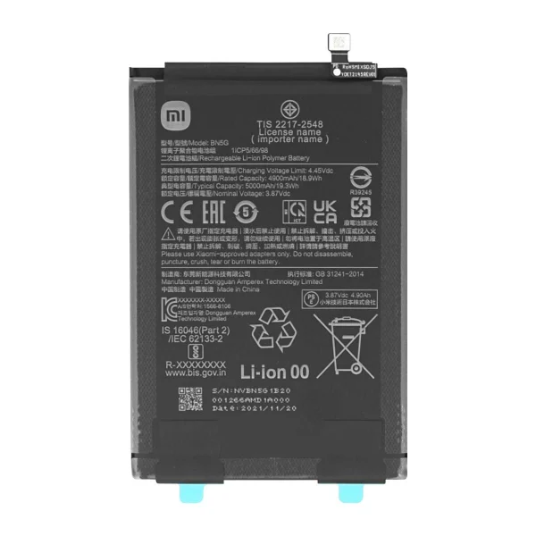 Batterie Xiaomi Redmi 10A Et 10C 5000mAh vente chaude 1