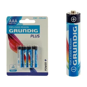 grande marque pas cher Batteries Grundig PLUS R03 AAA (24 Unités) 9