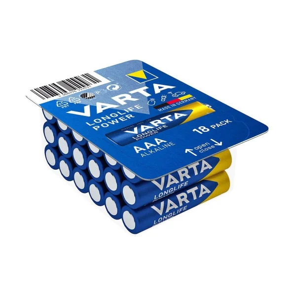 vente luxe pas cher Batteries Varta (18 Pièces) 1