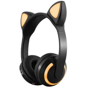 Universal Bluetooth 5.0 Casque Oreille Chat Casque Lumineux Casque Pliant 7 Chan… en ligne 12