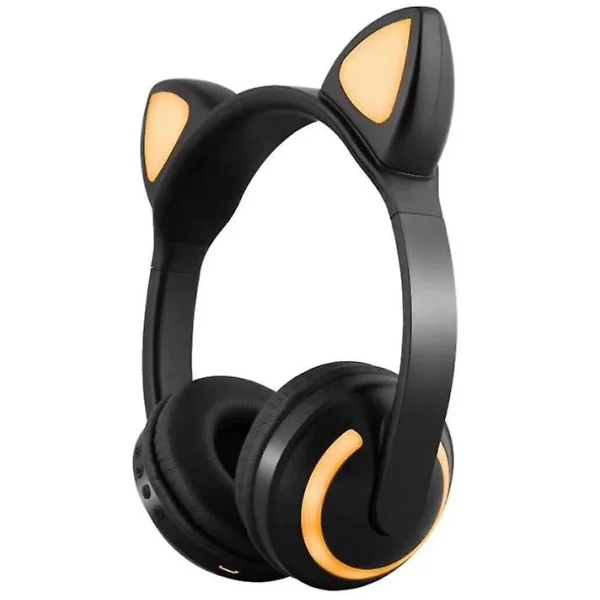 Universal Bluetooth 5.0 Casque Oreille Chat Casque Lumineux Casque Pliant 7 Chan… en ligne 5