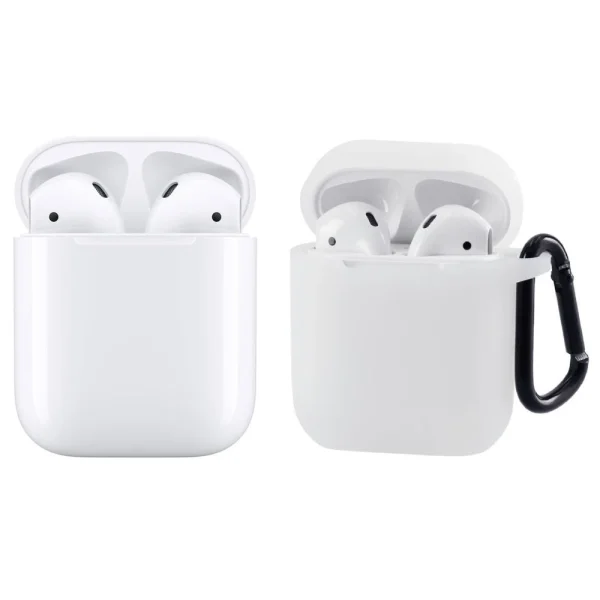 garantie de qualité APPLE AirPods 2 + Coque De Protection Transparente 1