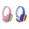 mode GUPBOO Casque Bluetooth Arc-en-ciel Casque Sans Fil Jouets En Silicone Anti-s… 17