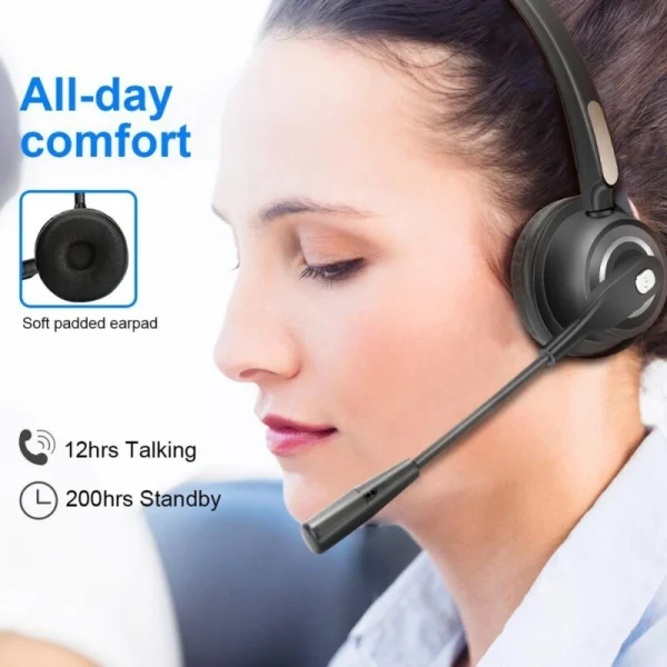 grossiste en ligne GUPBOO Casque Bluetooth Avec Micro BH520 Casque Antibruit Sans Fil Pour Ordin… 1