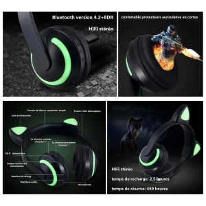 Universal Casque Bluetooth INHI ZW-19 a Prix Discount 10