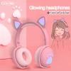 Universal Casque Bluetooth Lumineux Mignon LED Chat Oreille Griffe Fille Cadeau … acheter en ligne 19