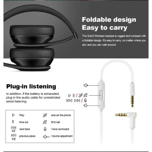 se précipiter pour acheter GUPBOO Casque Bluetooth Sans Fil Avec Micro Et Basses Profondes 15