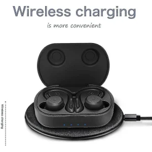 Universal Casque Bluetooth Vrai Bouchon D’oreille Sans Fil Avec Boîtier De Char… Réductions 11