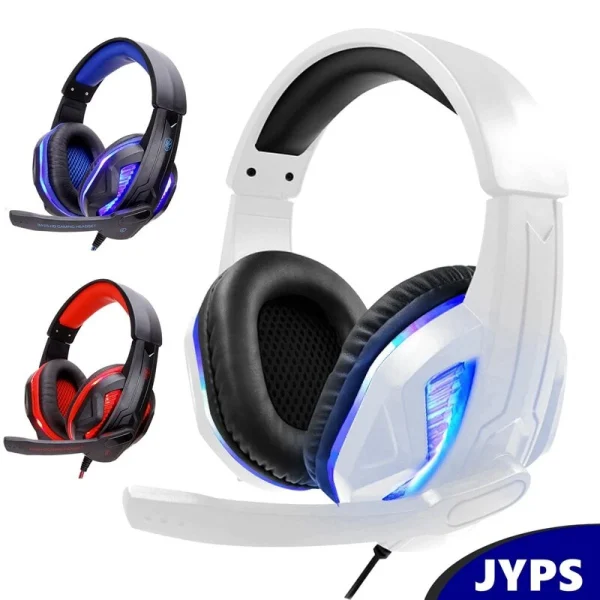 prix de gros GUPBOO Casque De Jeu Pour PC, Casque De Jeu Avec Microphone Pour Enfants Et A… 1