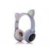 Justgreenbox Casque D’écoute Bluetooth 5.0 Pour Chat Mignon, Sky Bleu jusqu'à 14