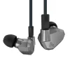 GUPBOO Casque Intra-auriculaire KZ ZS5, 2DD + 2BA, Hybride, Avec Microphone authentiques 19