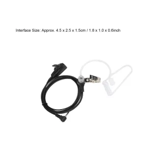 soldes pas cher GUPBOO Casque Portable 1 Broche 2.5mm Tube écouteur PTT MIC Pour Motorola Ta… 15