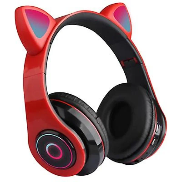 soldes luxe Universal Casque Pour Chat Sans Fil Casque Bluetooth Casque LED Casque Pour Enfa… 1