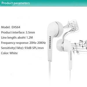 GUPBOO Casque Samsung EHS64, Casque Avec Micro Intégré, écouteurs Intra-au… magasin solde 9