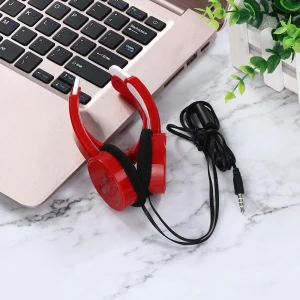 meilleur service GUPBOO Casque Stéréo Hi-Fi Avec Microphones Kubite, Casque Filaire Pour Enf… 11