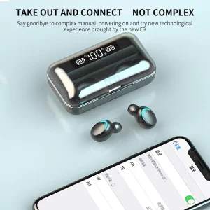 magasins pour GUPBOO Casque Stéréo TWS Bluetooth 5.1 Avec étui De Charge 3000 MAh 9