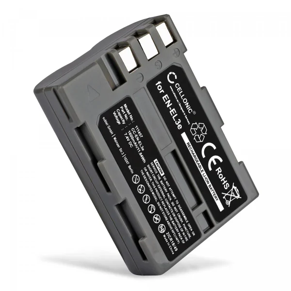 en ligne vente CELLONIC® Batterie En-EL3 EN-EL3e Pour Nikon D50 D70s D80 D90 D200 D3… 1