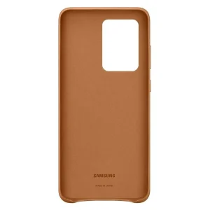 Retour gratuit en magasin. Samsung Coque En Cuir Pour Galaxy S20 ULTRA 5G Marron 6