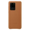 Retour gratuit en magasin. Samsung Coque En Cuir Pour Galaxy S20 ULTRA 5G Marron 11