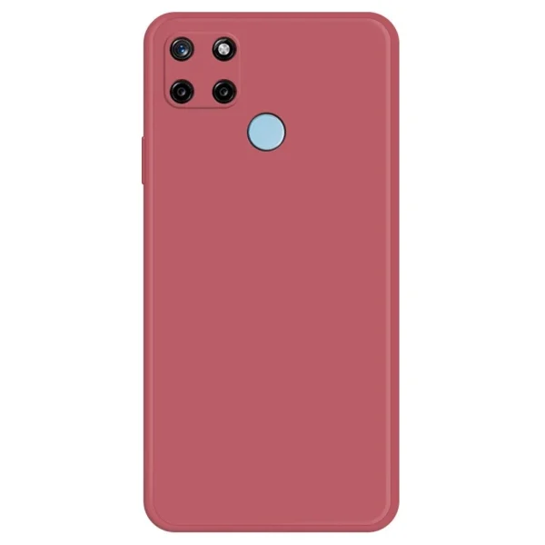 magasin solde Other Coque En TPU Caoutchouté, Bord Droit Pour Votre Realme C21Y/C25Y – Ro… 1