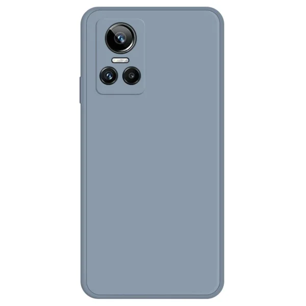 boutique pas cher Other Coque En TPU Caoutchouté Pour Votre Realme GT Neo 3 5G – Bleu Gris 1