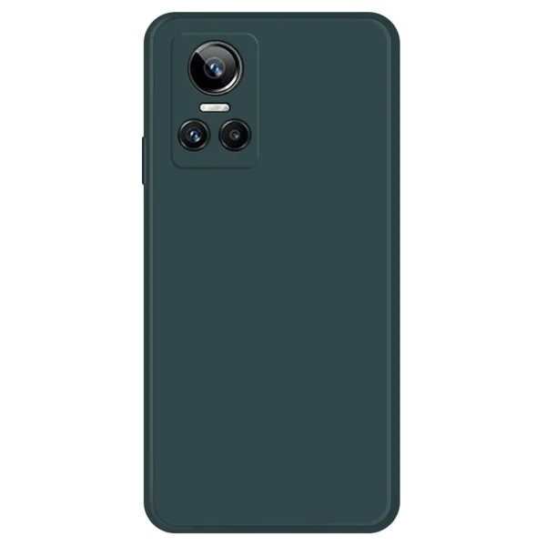 en ligne officielle Other Coque En TPU Caoutchouté Pour Votre Realme GT Neo 3 5G – Vert Noirât… 1