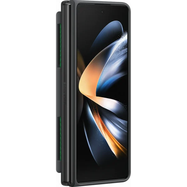 en ligne Samsung Coque Silicone Avec Laniere Galaxy Z Fold4 Noir 4