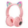 Universal Écouteurs Pour Chat Casque LED Lumineux Bluetooth Casque Sans Fil Cas… Prix très abordable 7