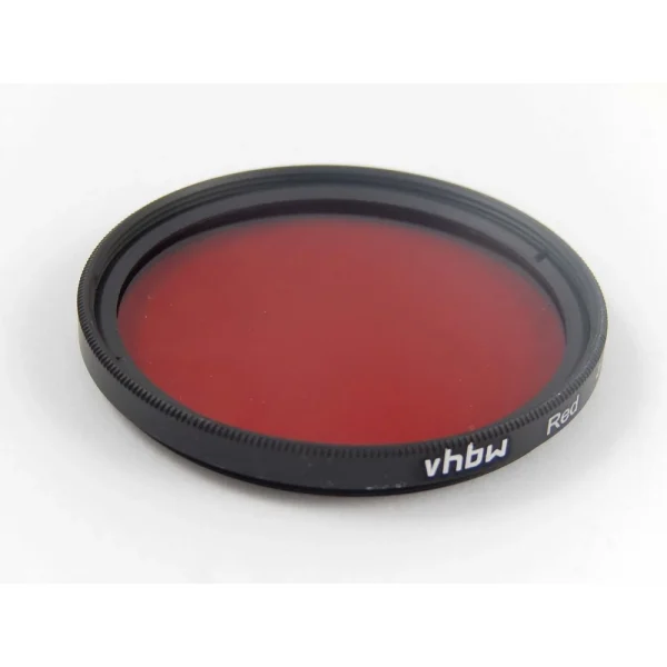 acheter en ligne Vhbw Filtre Couleur Rouge Universel 82mm Pour Objectif Photo Canon, Ca… 1