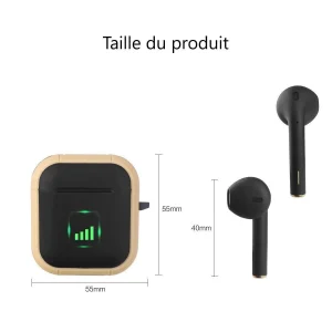 garantis authentique Platyne ECOUTEURS BLUETOOTH SANS FIL 9