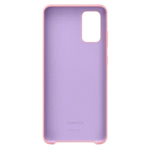 mode tendance Samsung Coque Silicone Pour Galaxy S20+ Rose 7