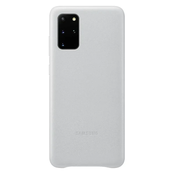 Samsung Coque En Cuir Pour Galaxy S20+ Gris Clair mode 1